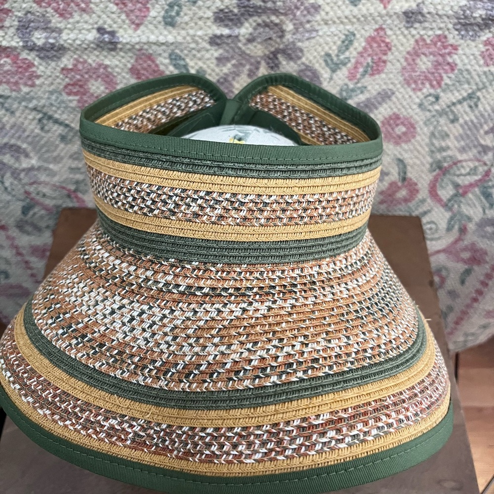 Anthropologie San Diego Hat Co. Ultrabraid Visor - Picture 12 of 14
